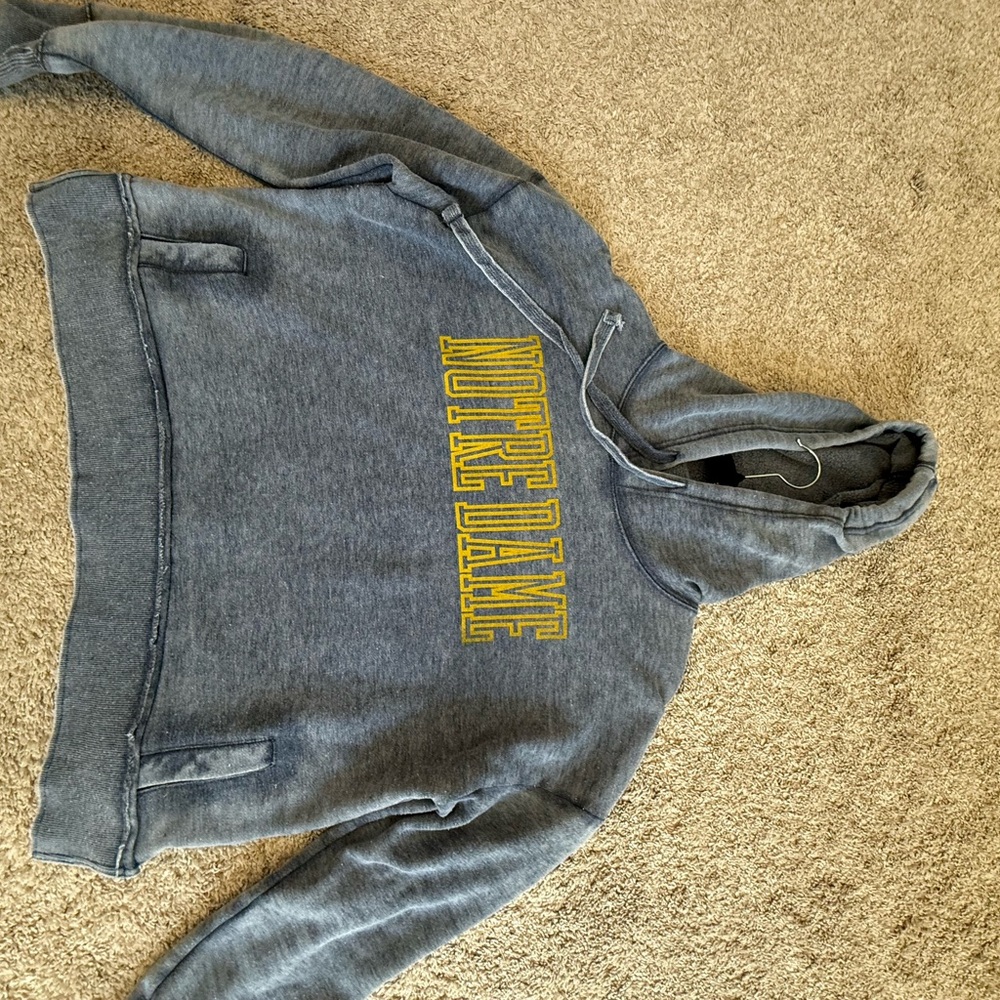 Life Is Good Gray Cowl Neck Sweater with Yellow Text